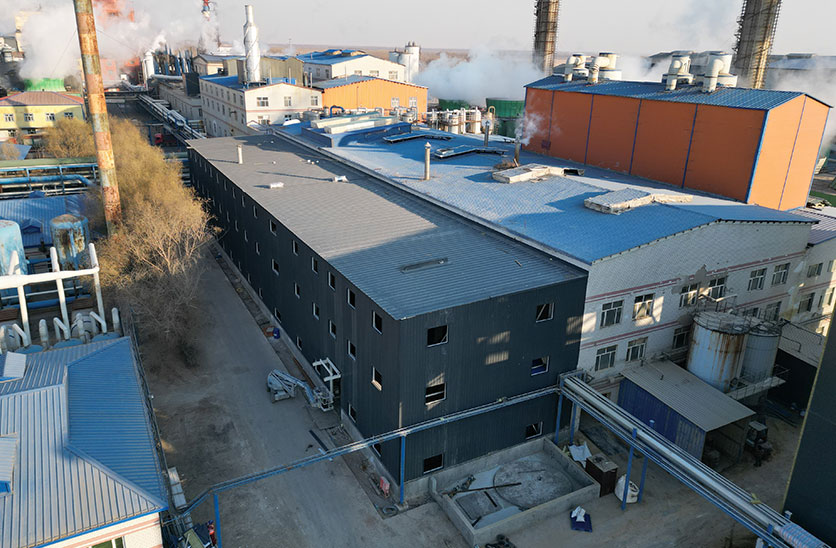 肇東成福集團(tuán)色氨酸及精氨酸廠房項目